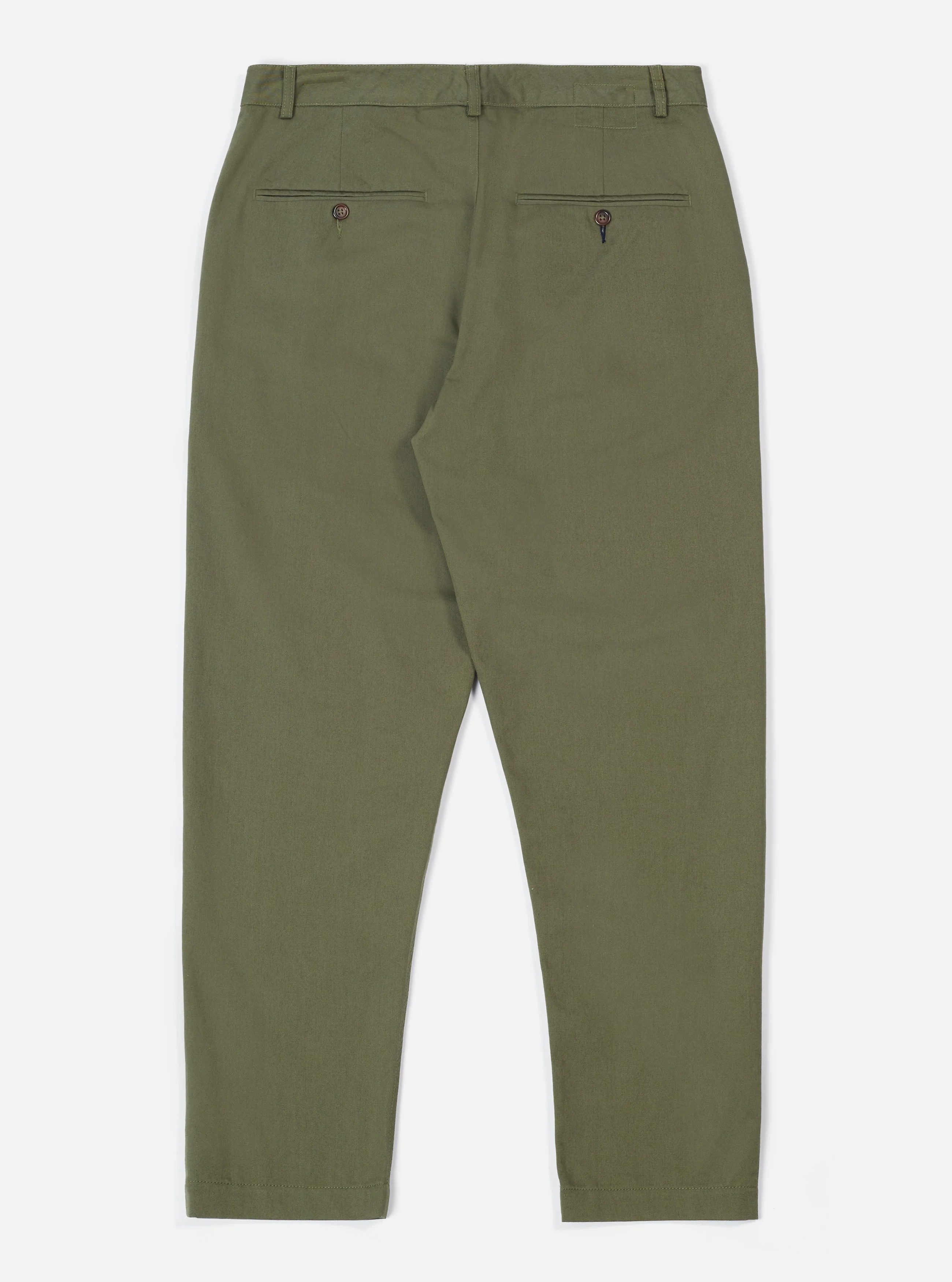 Light Olive Twill Military Chino - Image 3