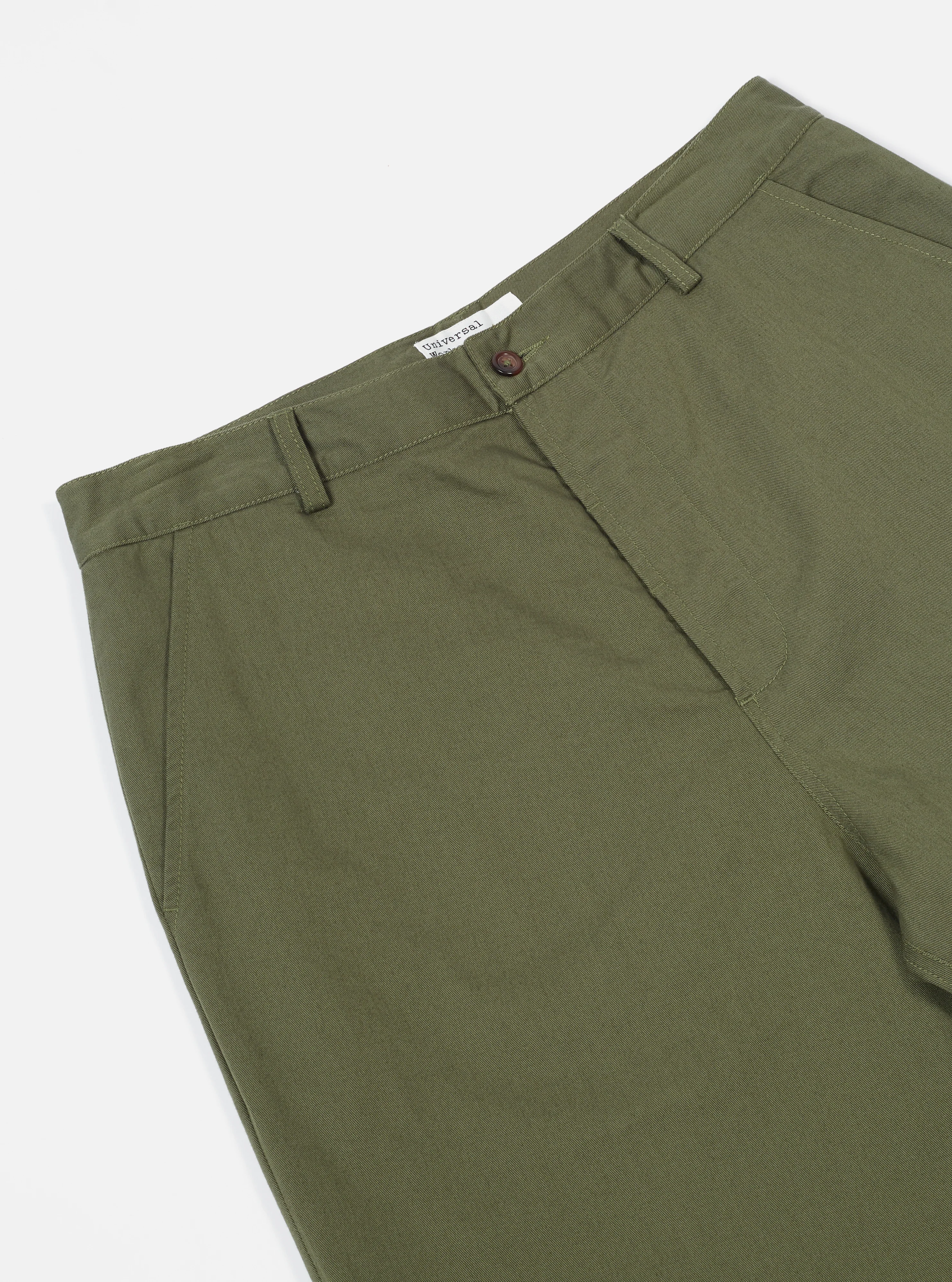 Light Olive Twill Military Chino - Image 4
