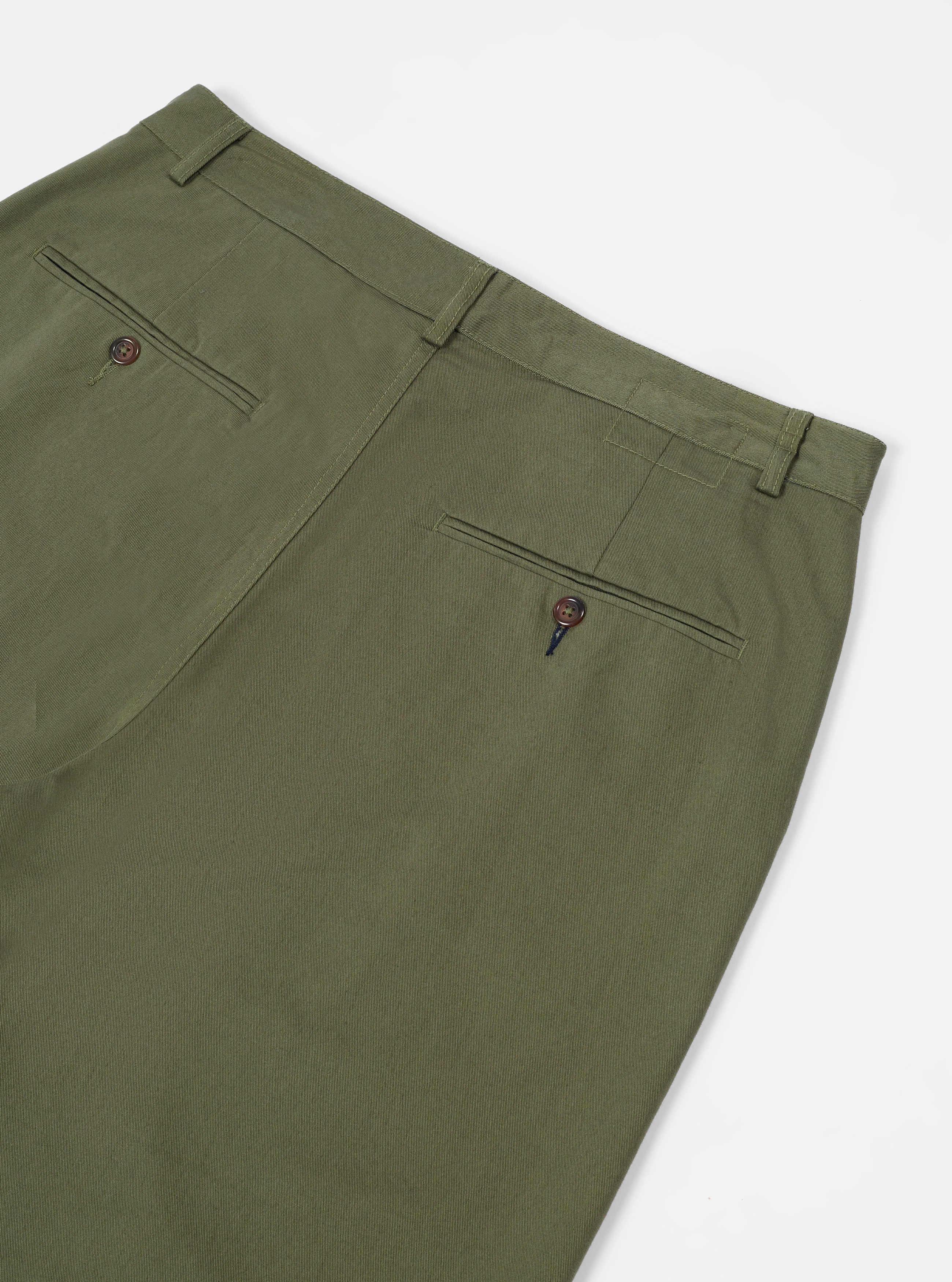 Light Olive Twill Military Chino - Image 5