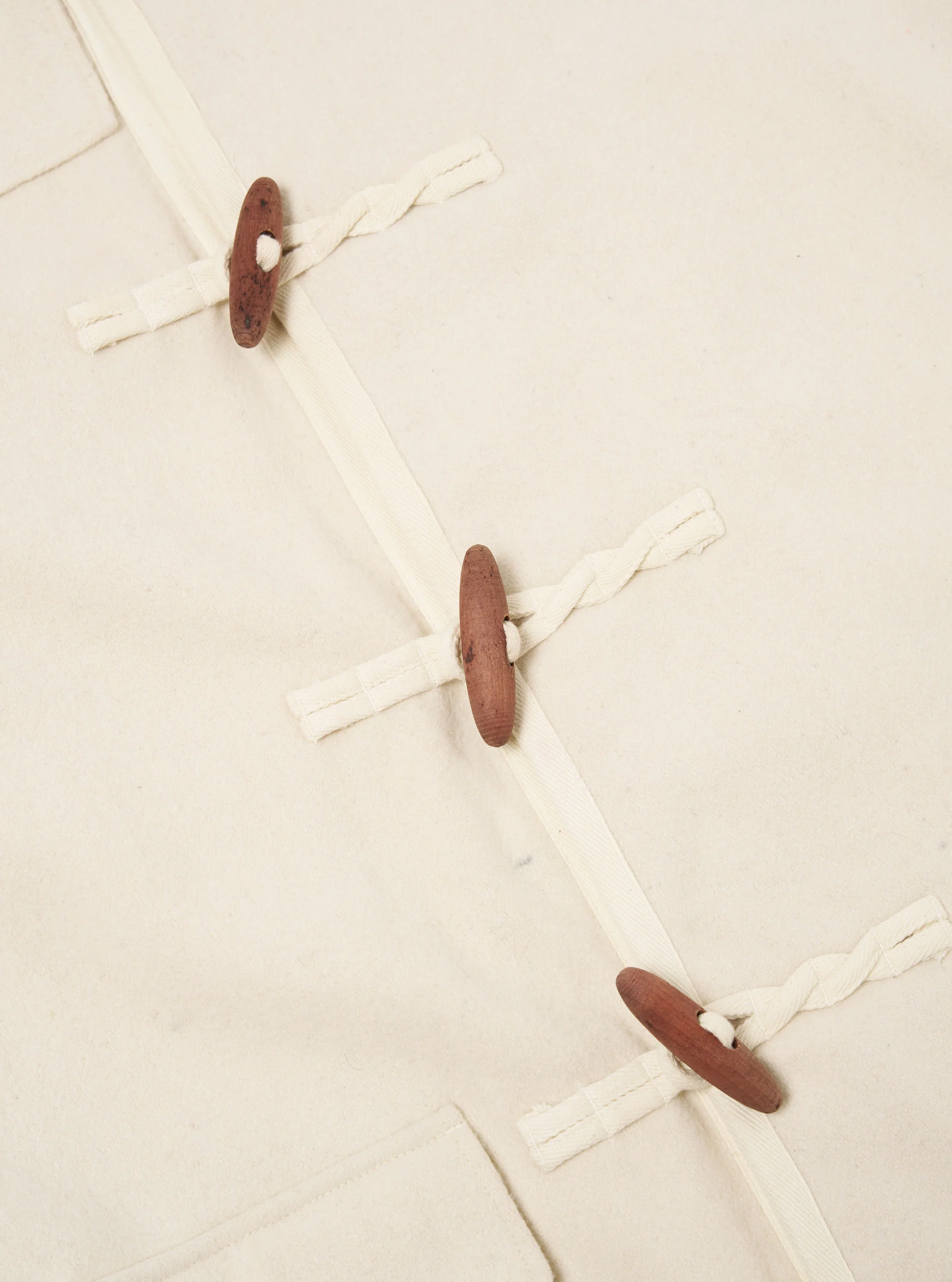 Ecru Marl Mowbray Military Duffle - Image 5