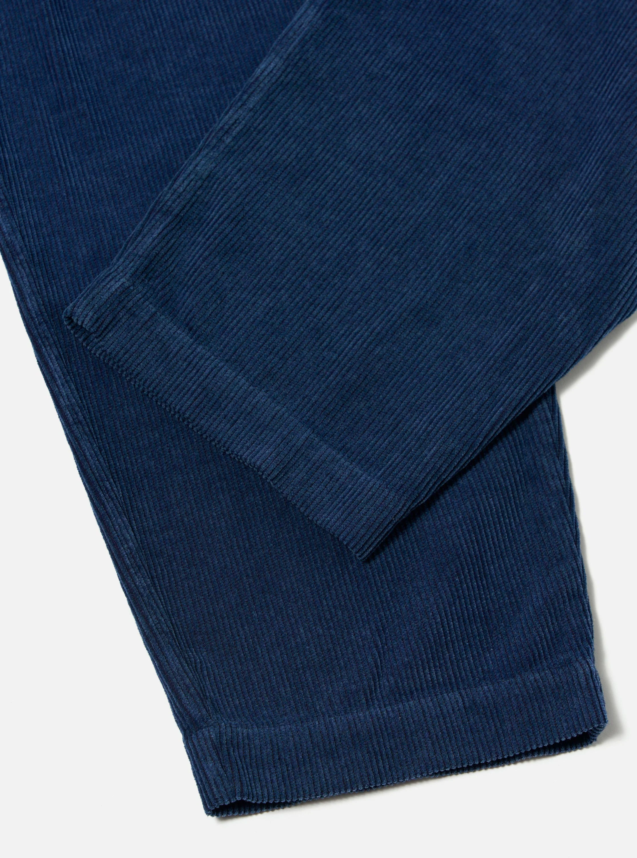 Indigo Recycled Cord Oxford Pant - Image 8