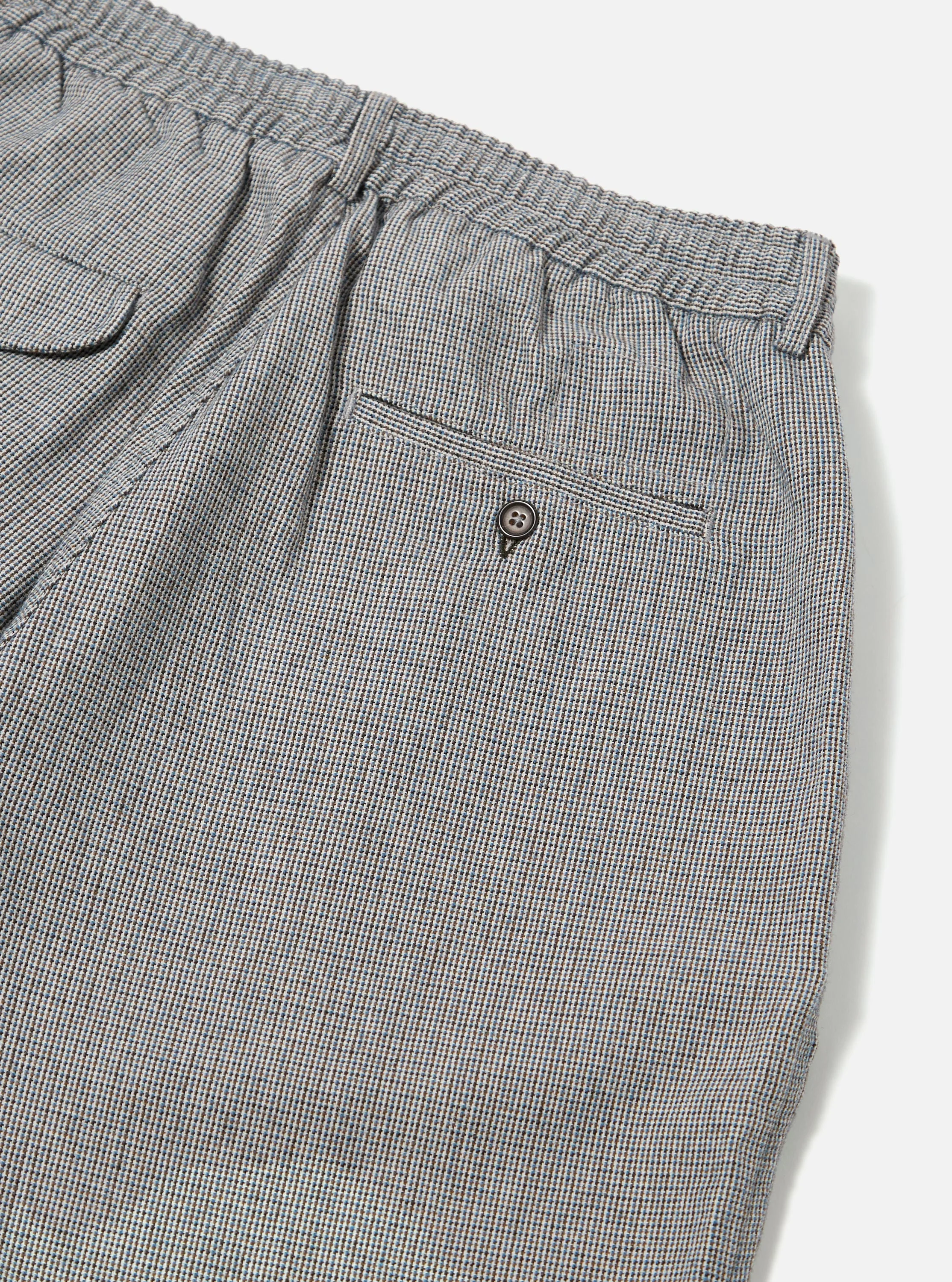 Grey Leon Tweed Pleated Track Pant - Image 6