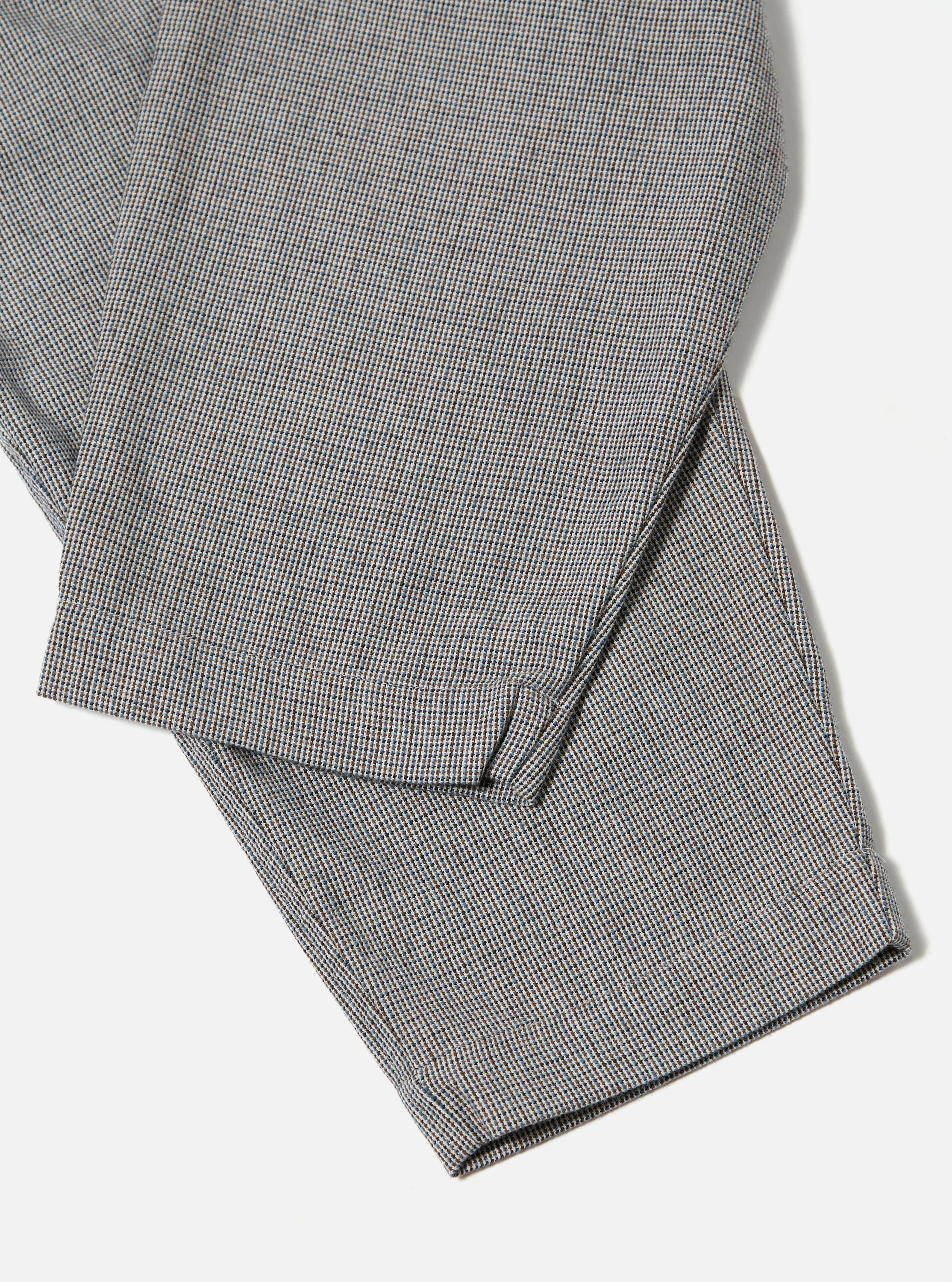 Grey Leon Tweed Pleated Track Pant - Image 7