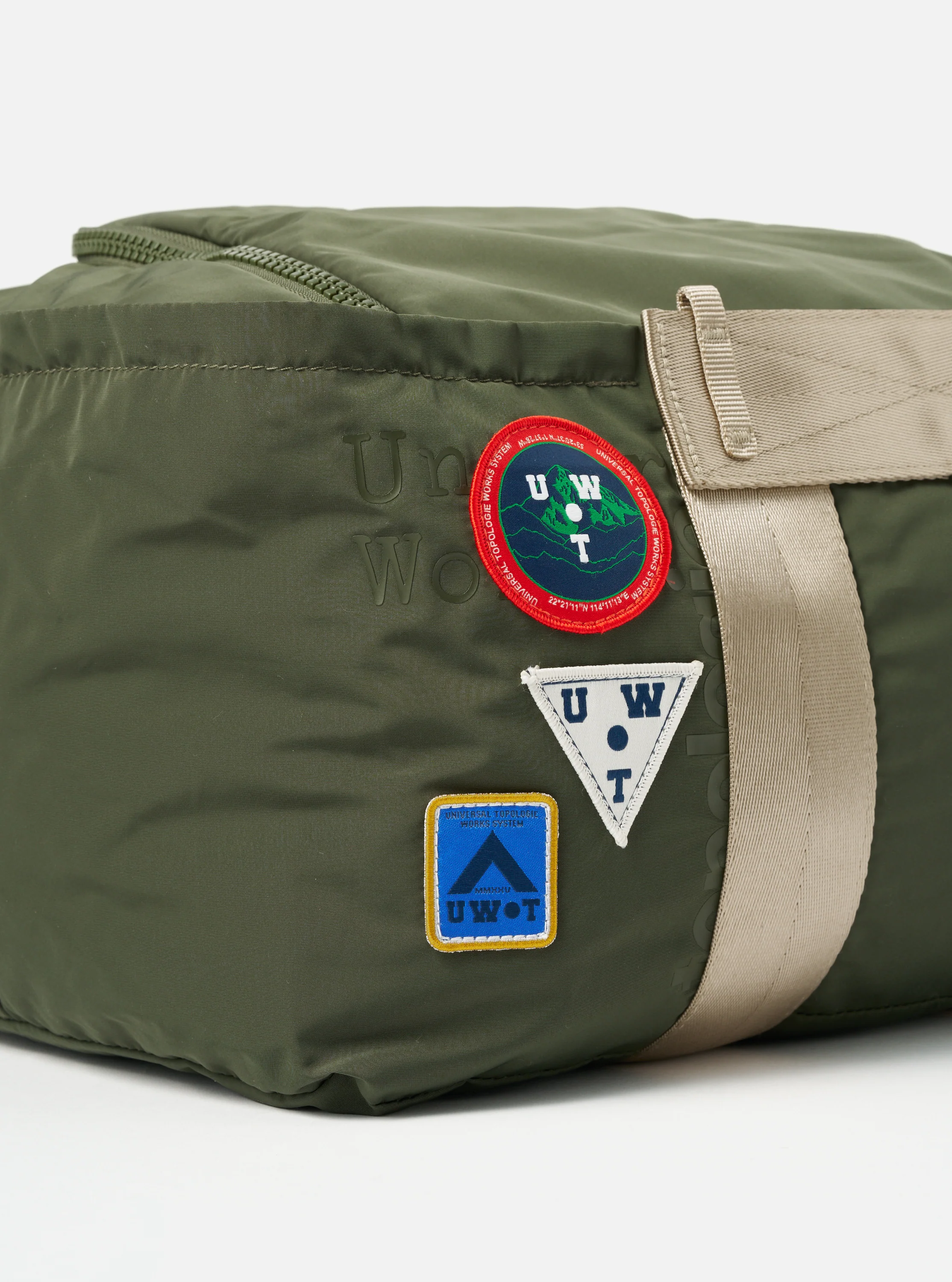 Topologie x Universal Works Rifle Green UW Tech Summit Duffle Medium - Image 3