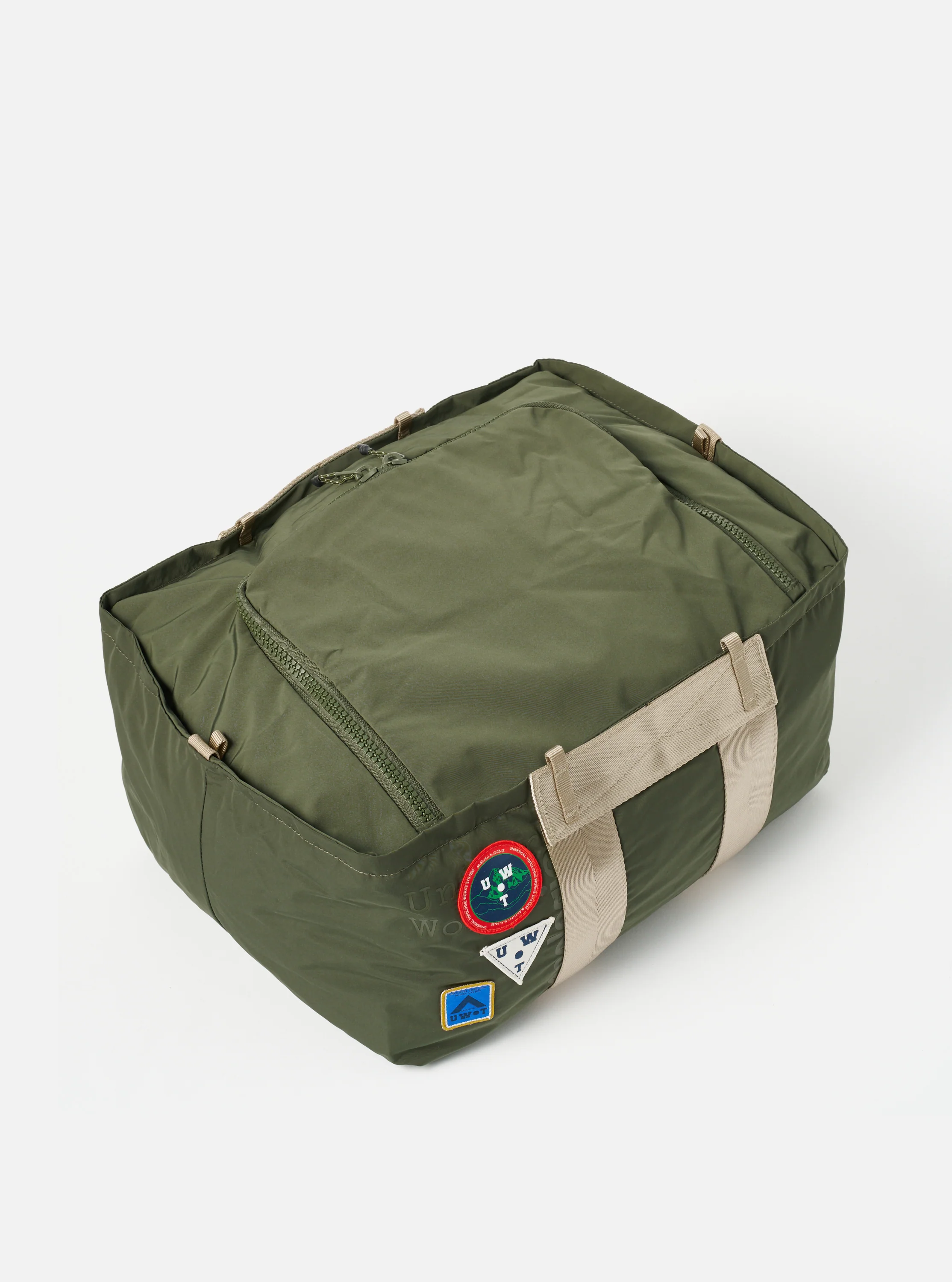 Topologie x Universal Works Rifle Green UW Tech Summit Duffle Medium - Image 4
