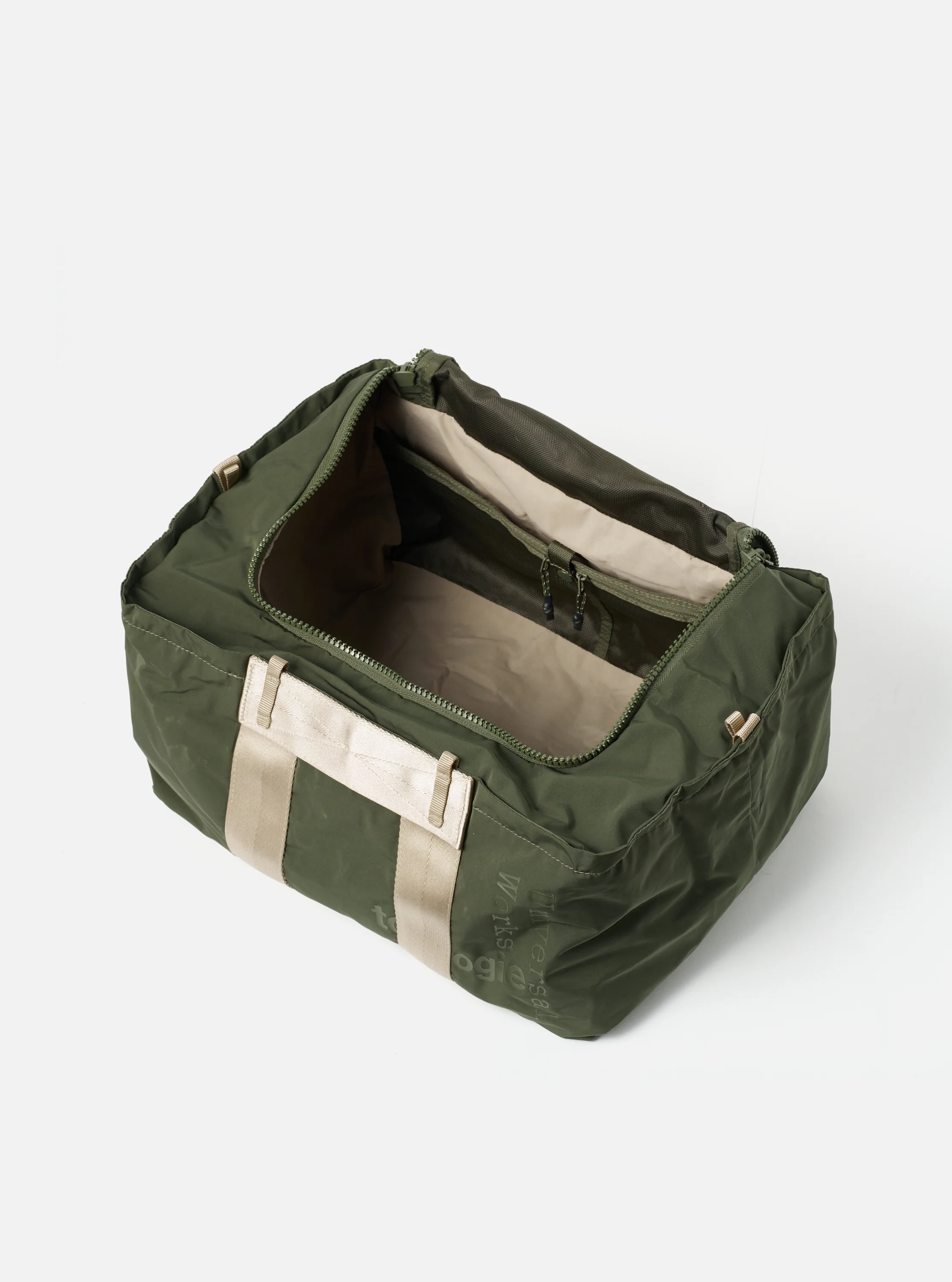 Topologie x Universal Works Rifle Green UW Tech Summit Duffle Medium - Image 5