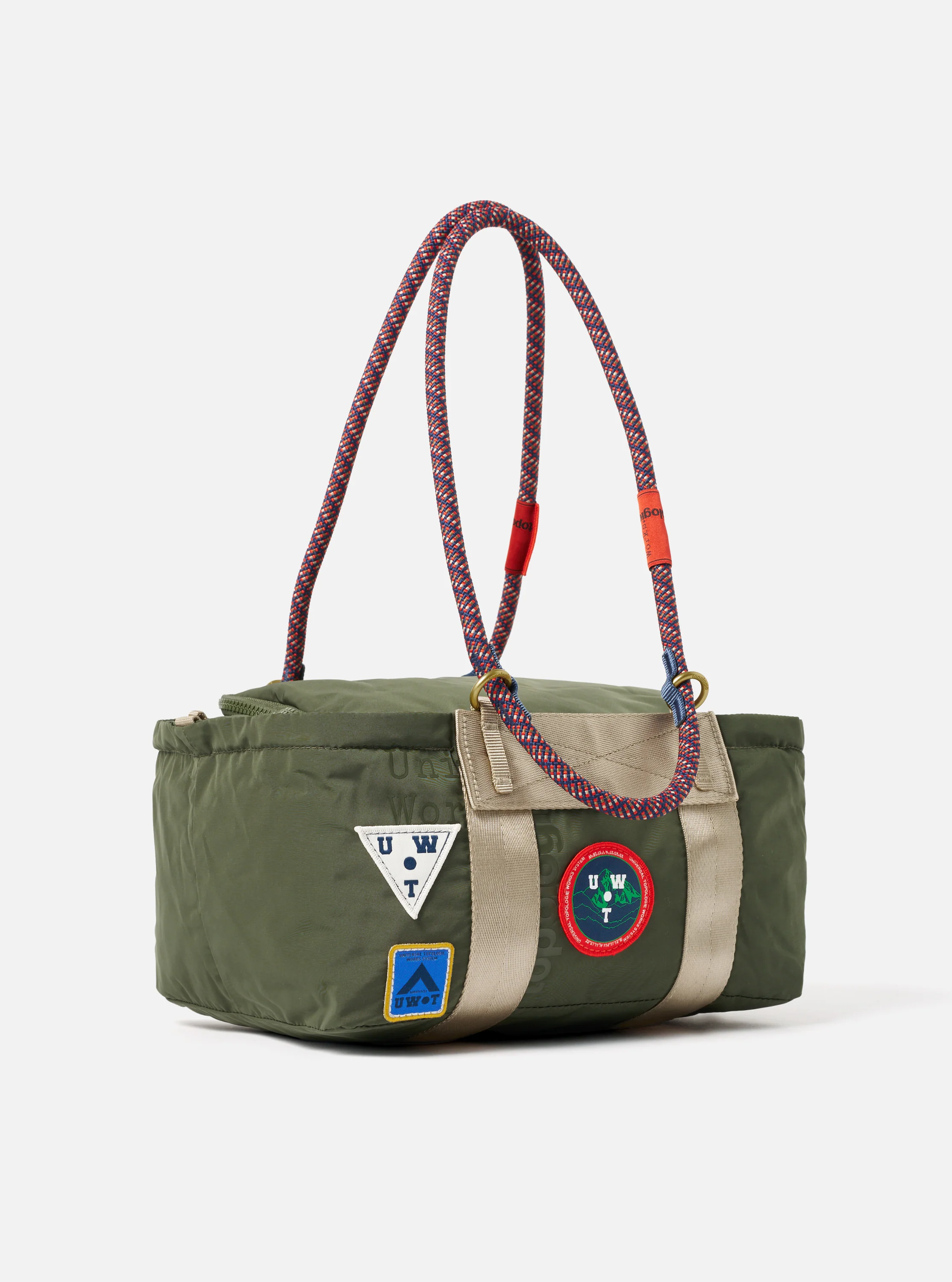 Topologie x Universal Works Rifle Green UW Tech Summit Duffle Small - Image 7