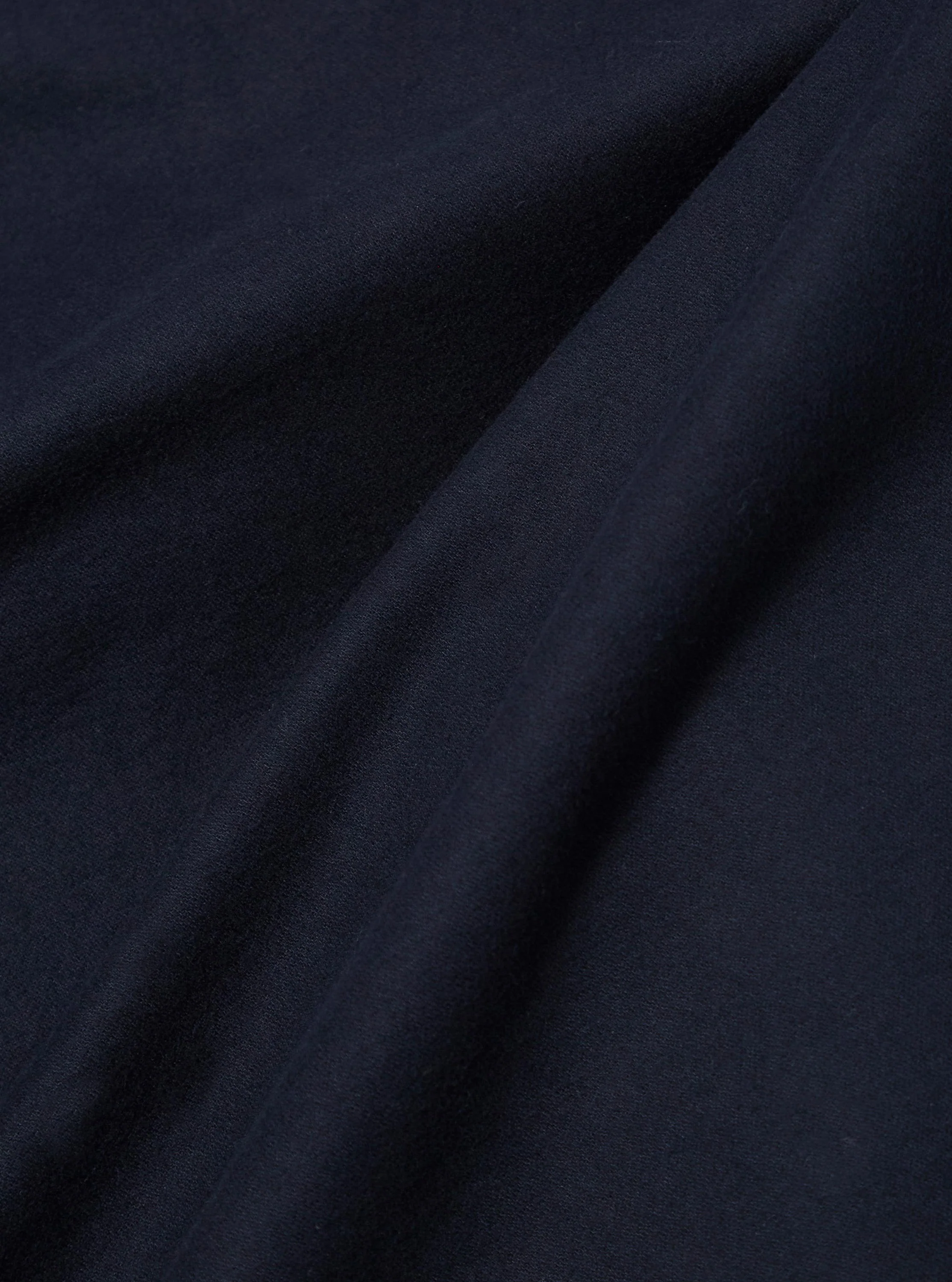 Navy Brushed Moleskin Three Button Jacket - Image 4