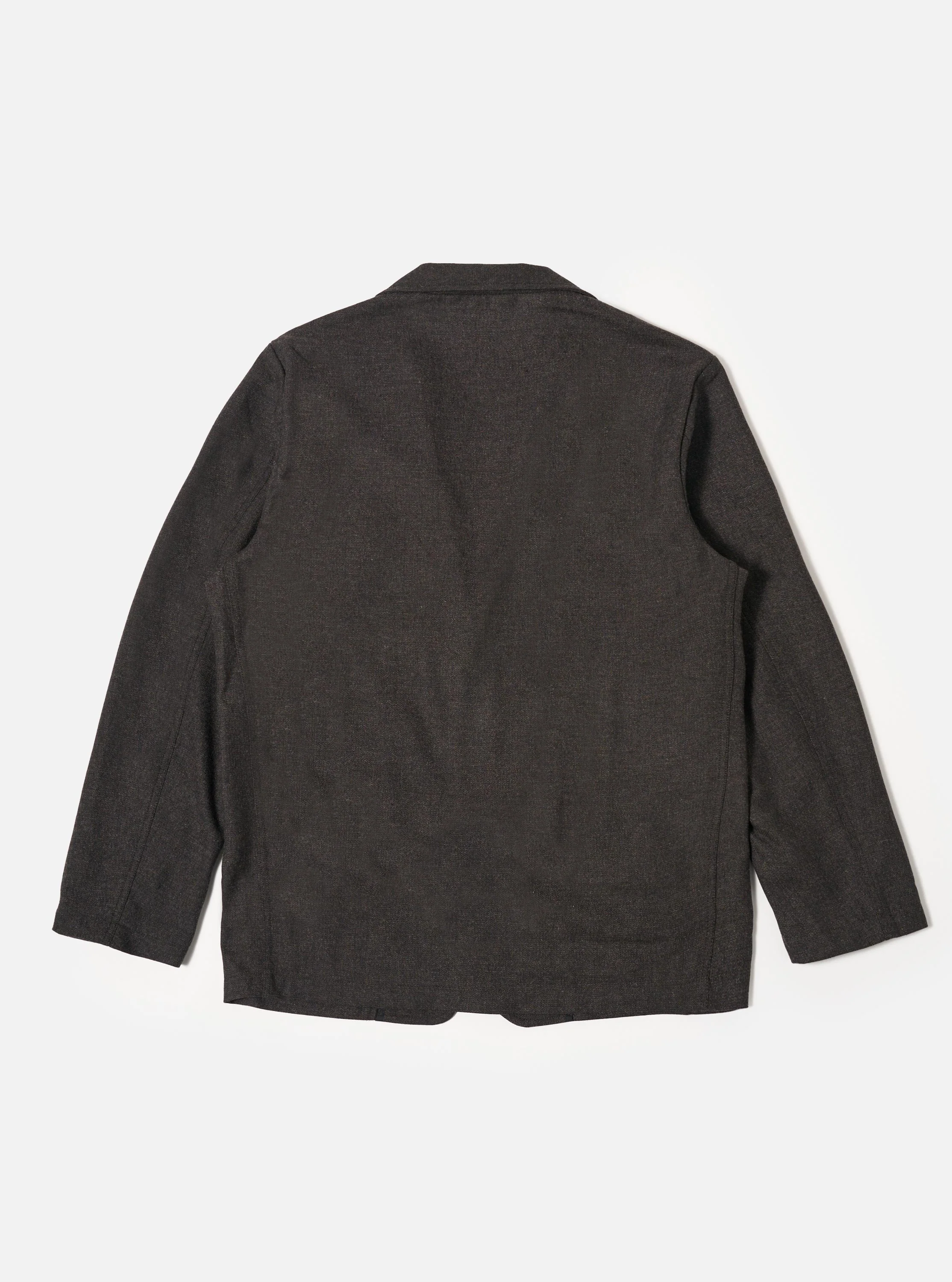 Brown Upcycled Italian Tweed Two Button Jacket - Image 5