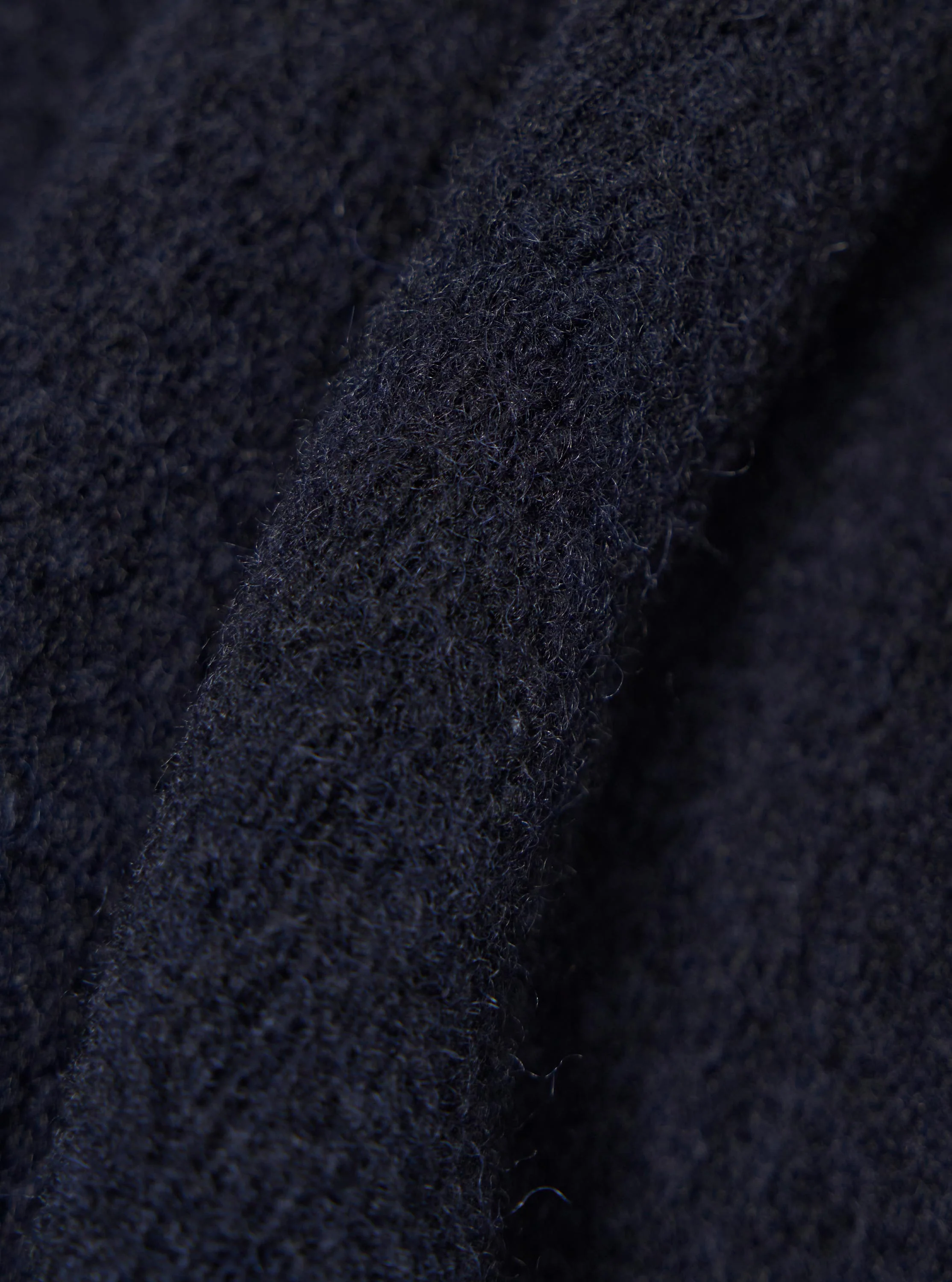 Navy Wool Fleece Uniform Jacket - Image 4