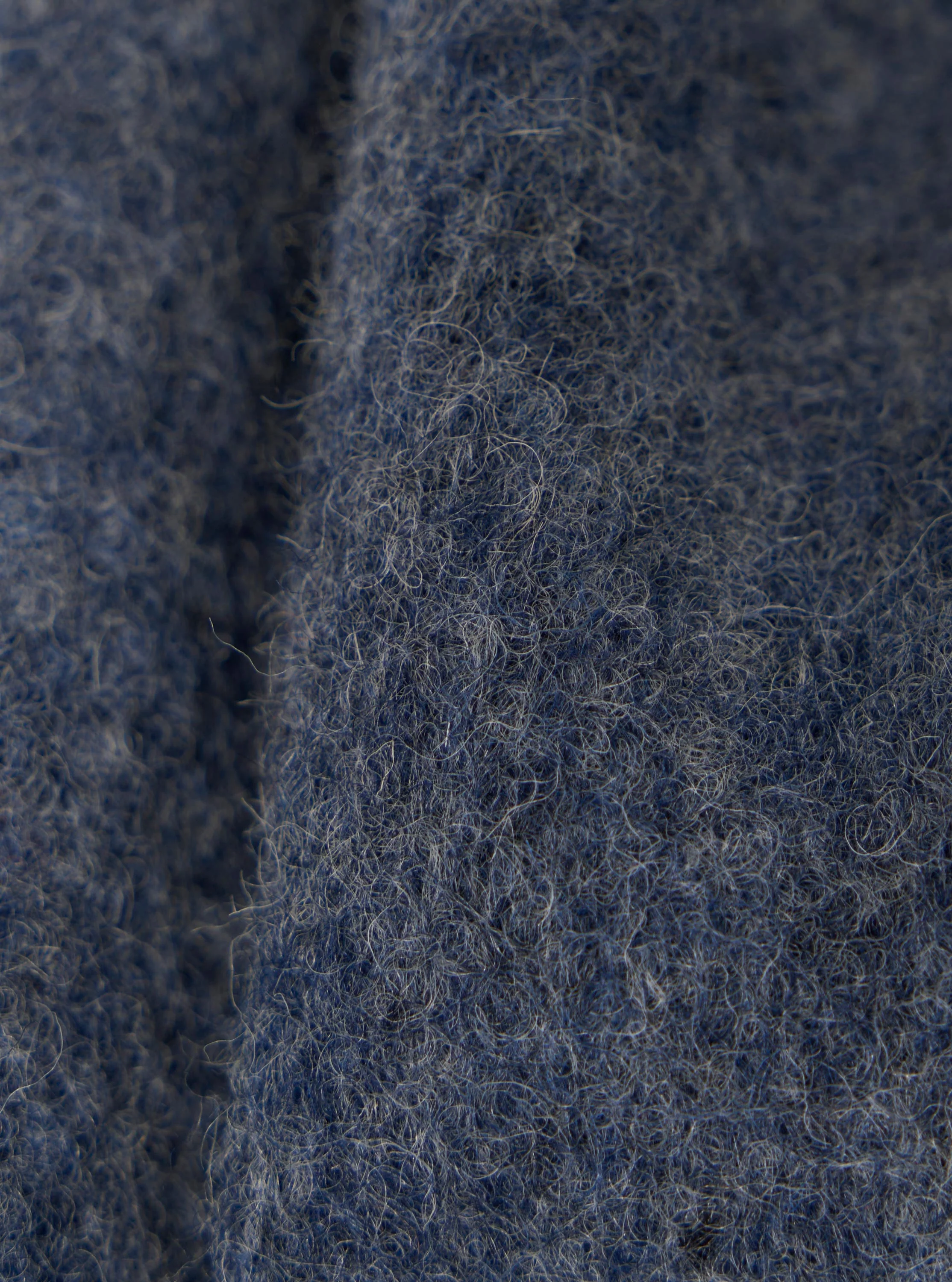 Slate Blue Wool Fleece Uniform Jacket - Image 4
