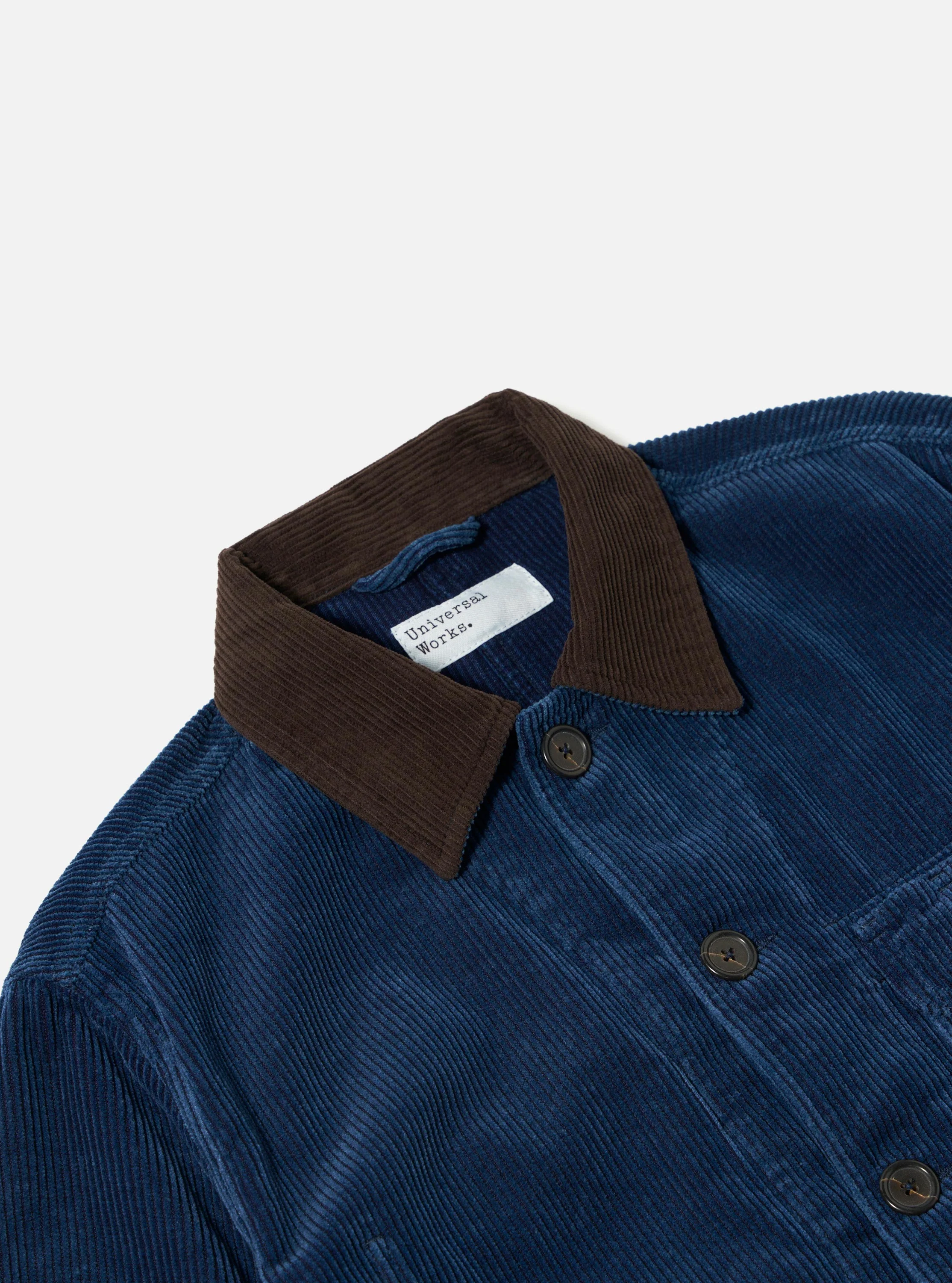 Indigo Recycled Cord Utility Jacket - Image 6