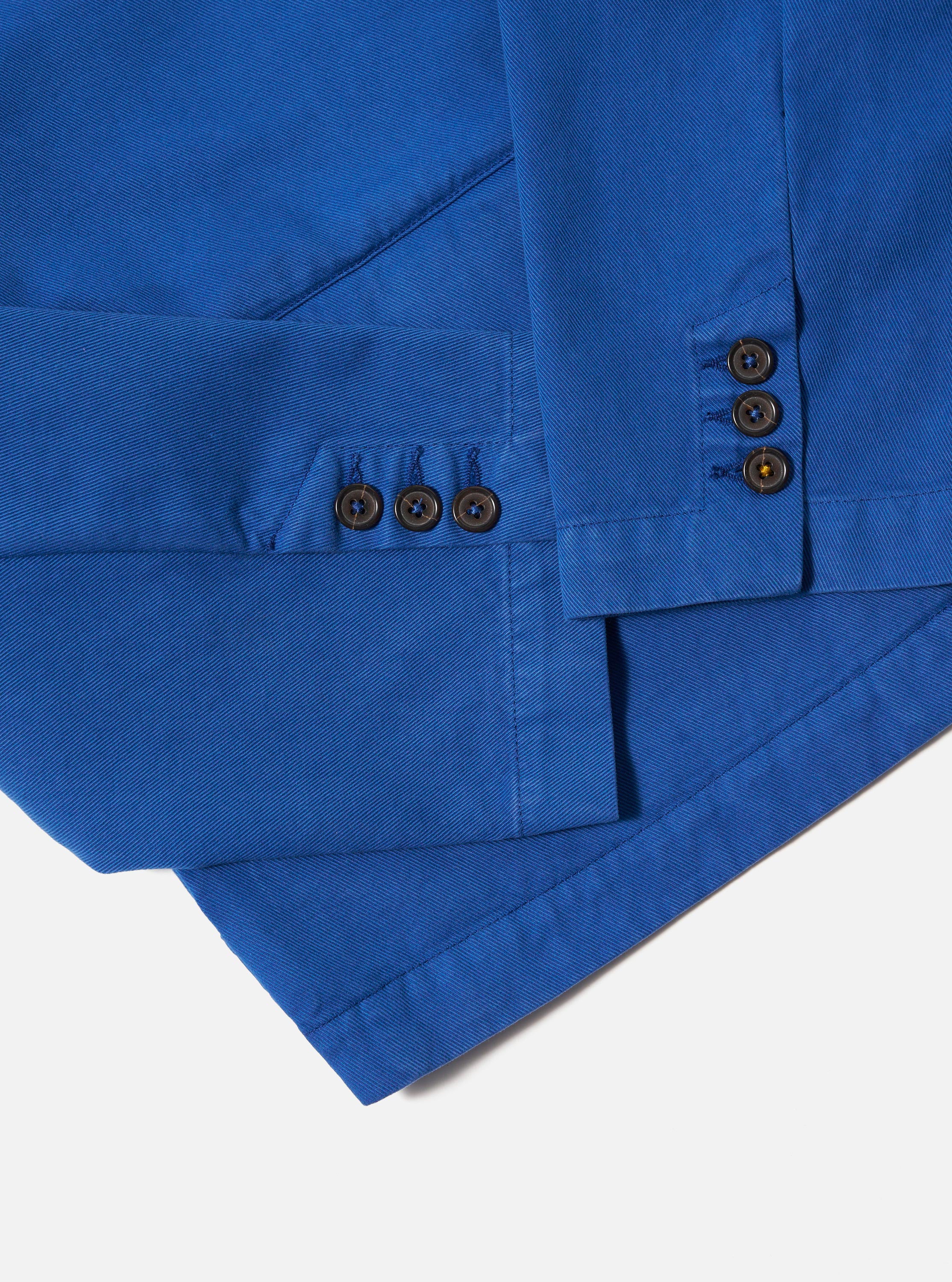 Navy Derek Twill Warmus Jacket - Image 9