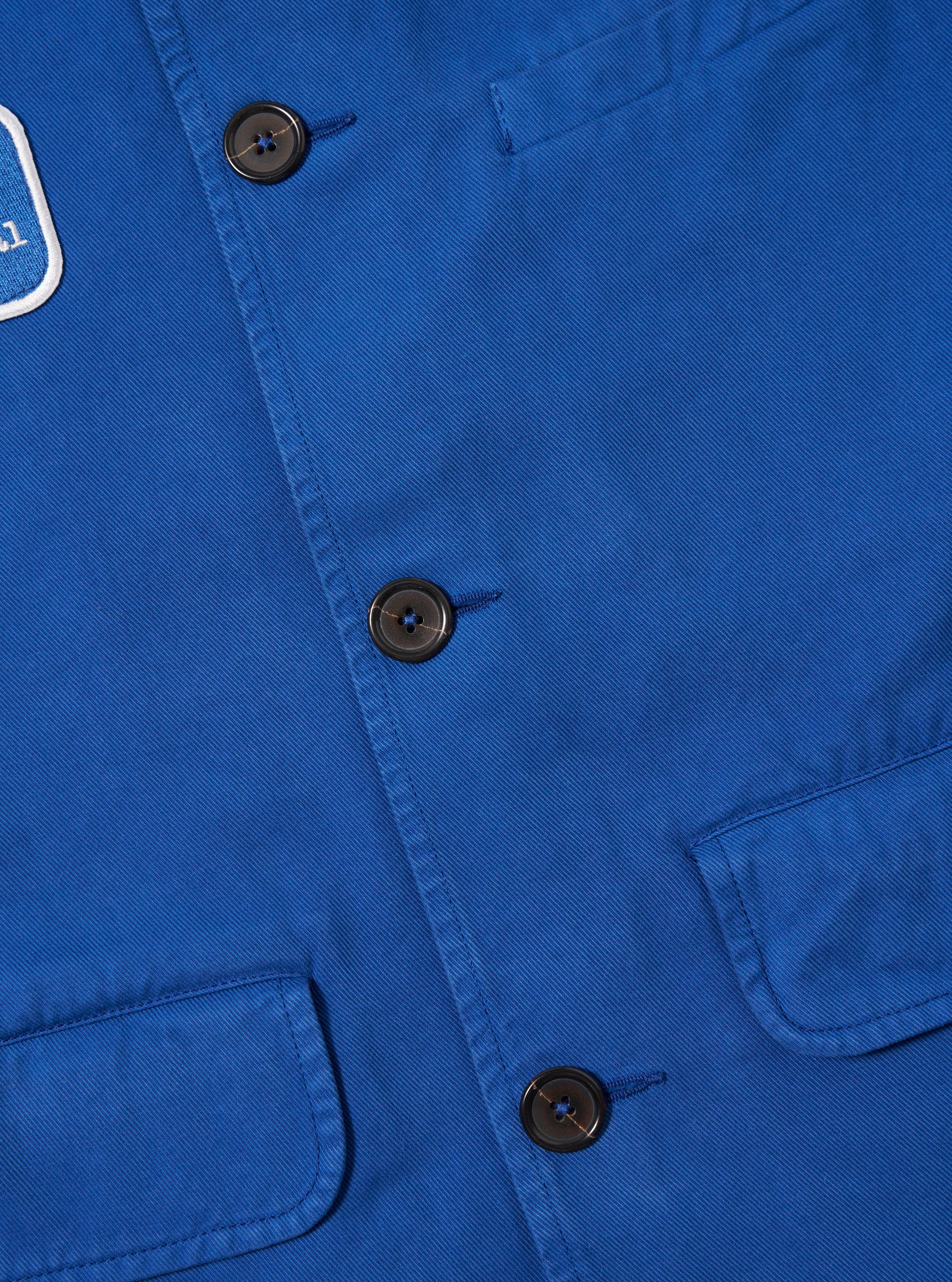 Paraboot x Universal Works Navy Derek Twill Warmus Jacket - Image 8