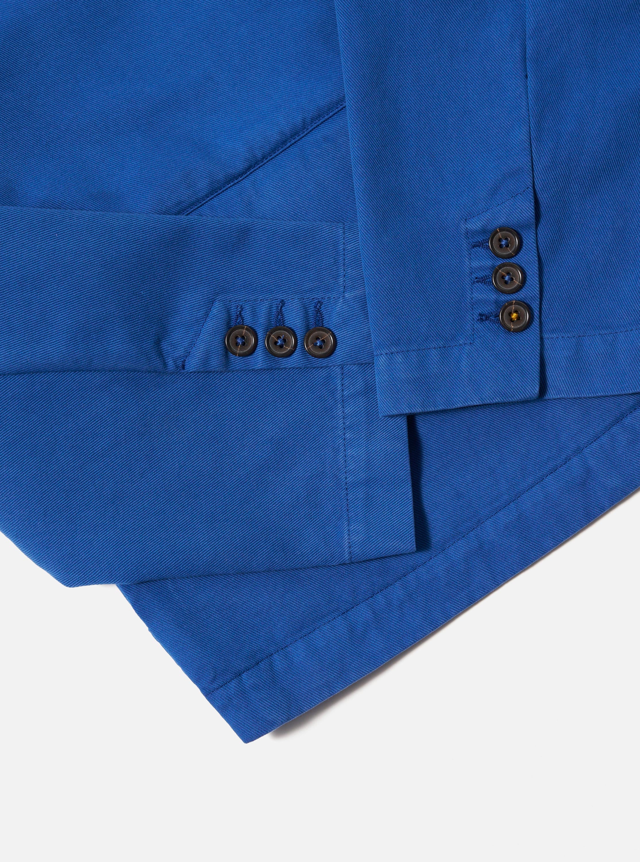 Paraboot x Universal Works Navy Derek Twill Warmus Jacket - Image 9