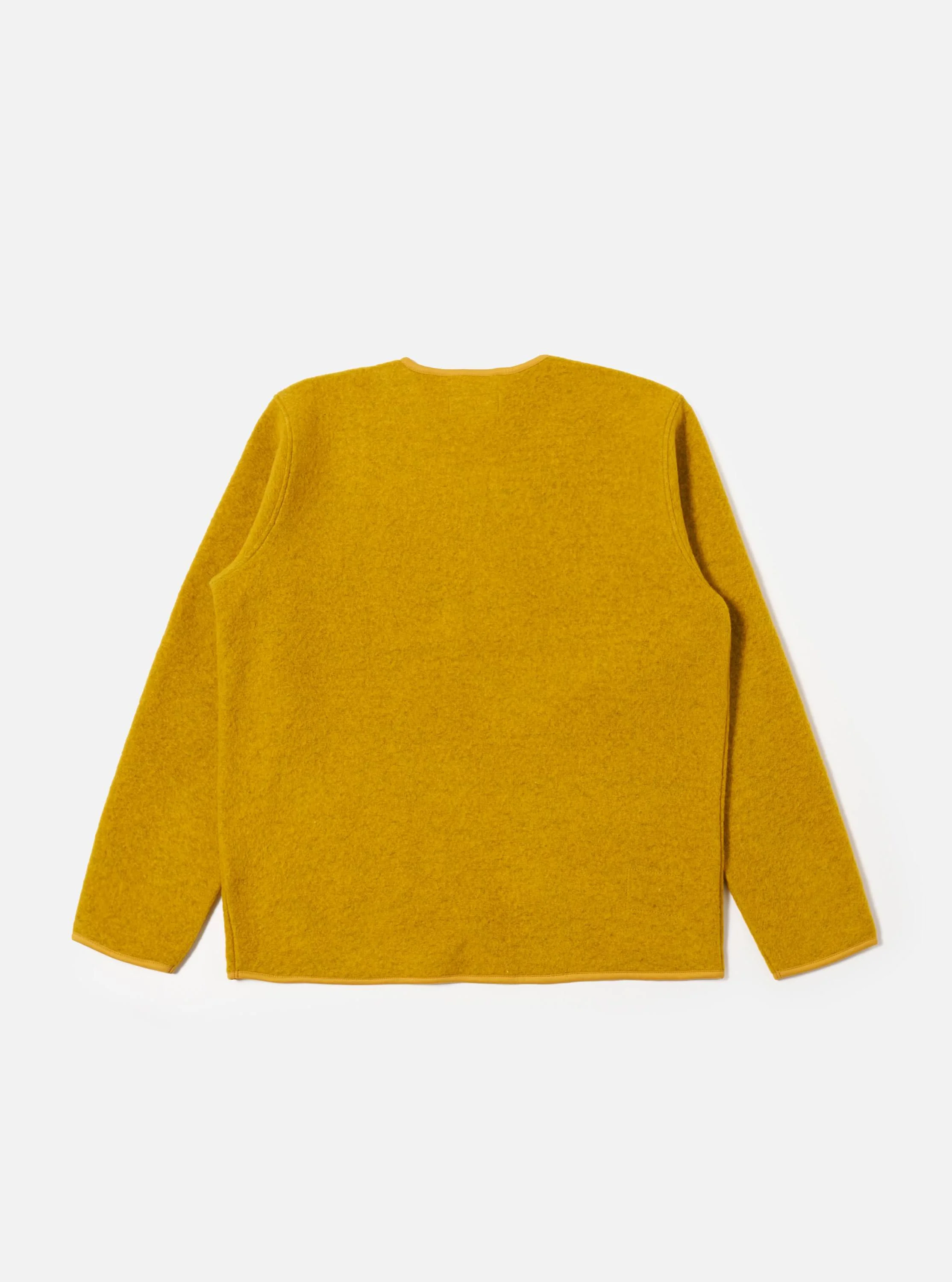 Yellow Wool Fleece Zip Liner Jacket - Image 5