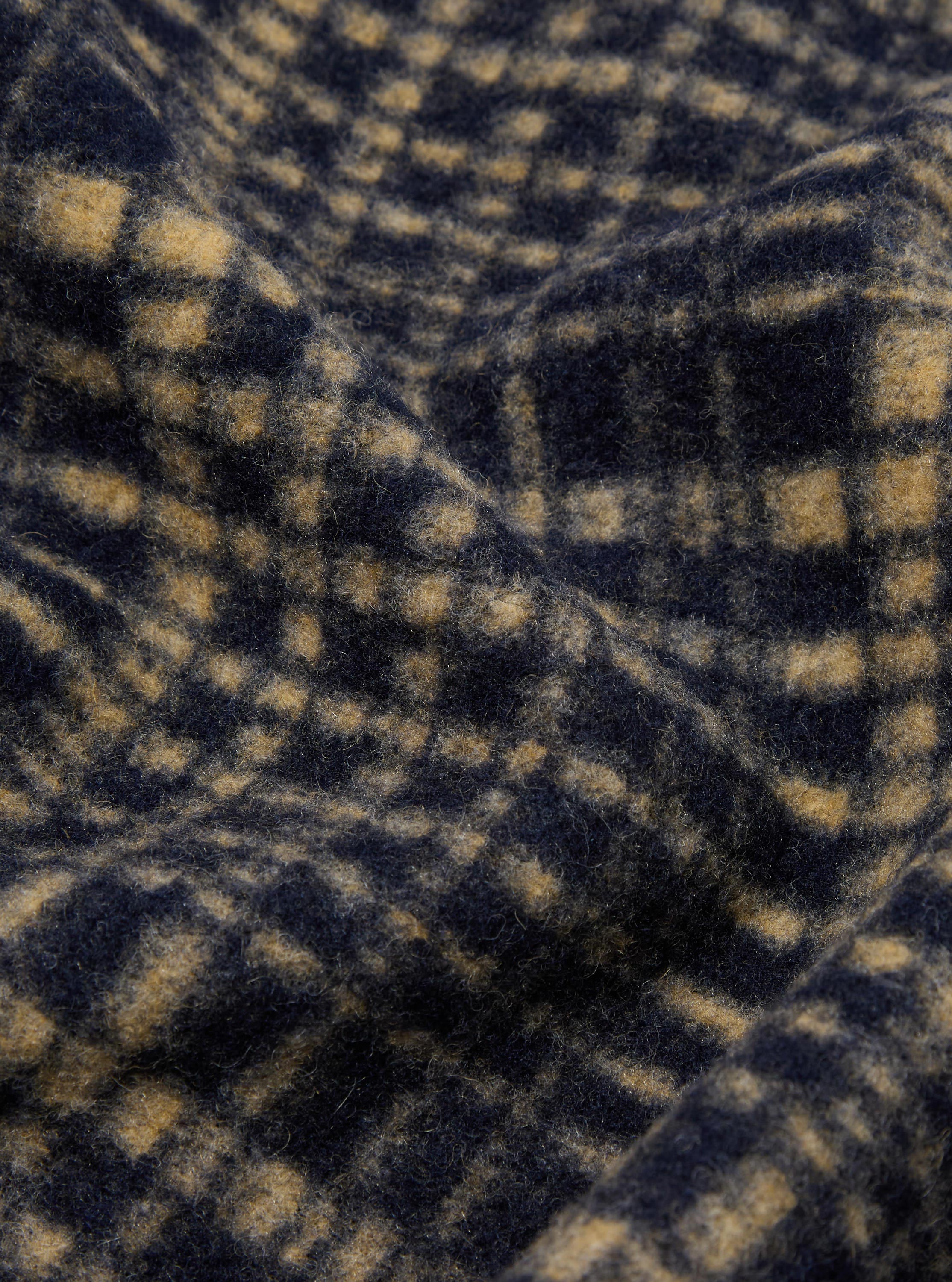 Navy Telepass Fleece Zip Uniform Jacket - Image 4