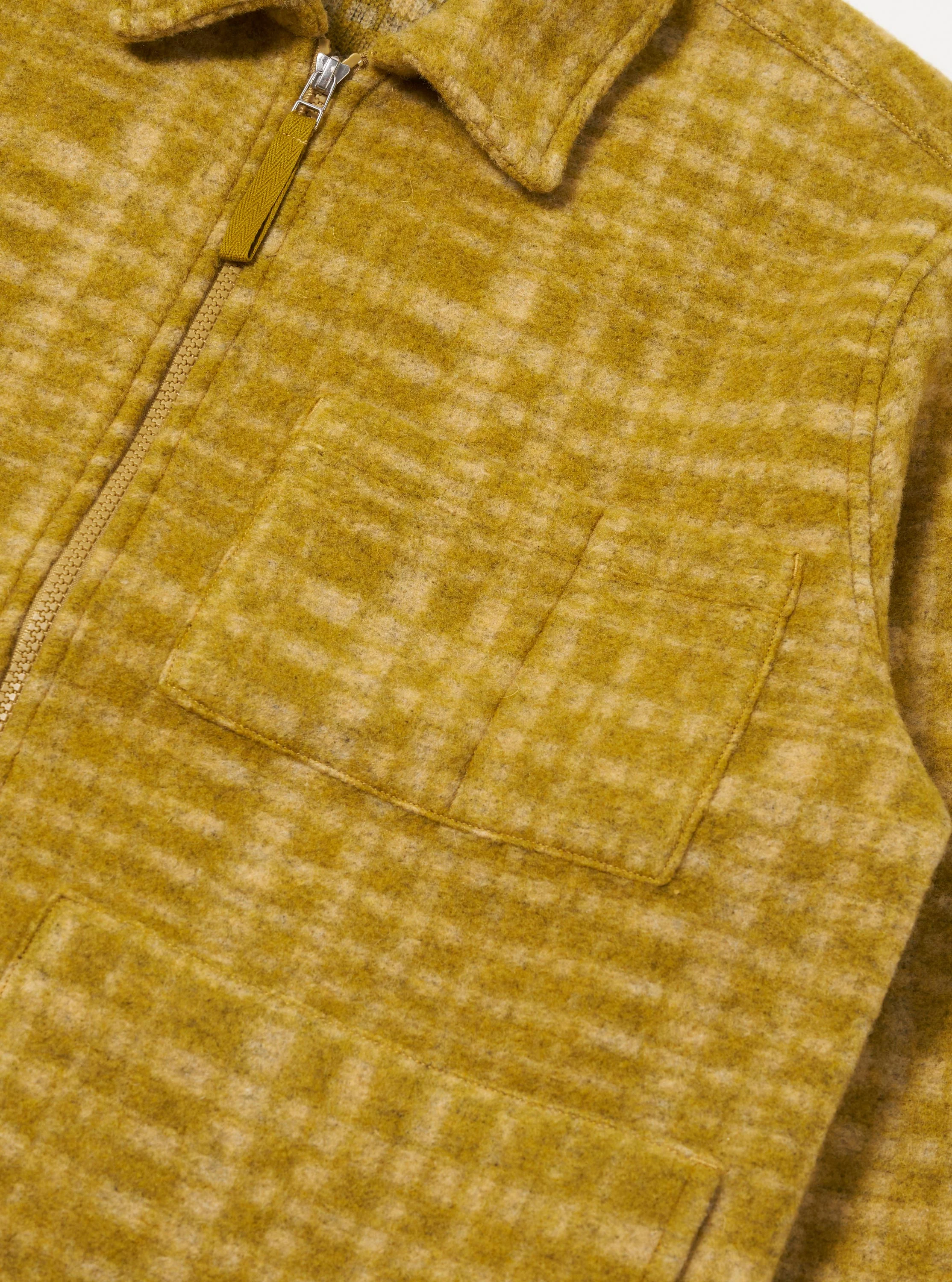 Yellow Telepass Fleece Zip Uniform Jacket - Image 7